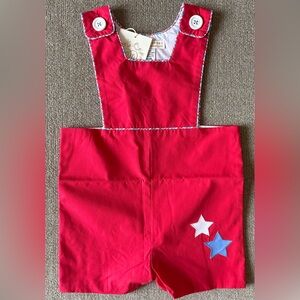 The Beaufort Bonnet Company Red Jon Jon with Star Applique